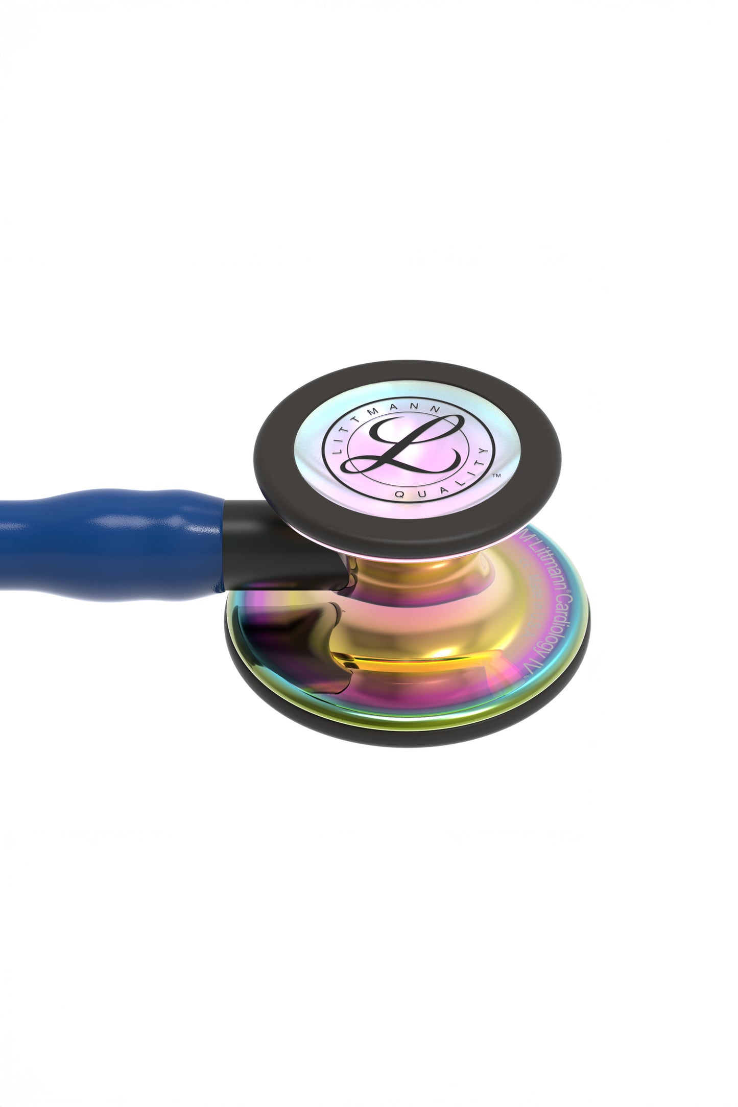 3M™ Littmann® Cardiology IV™ Diagnostic Stethoscope, Rainbow Navy Black, 6242