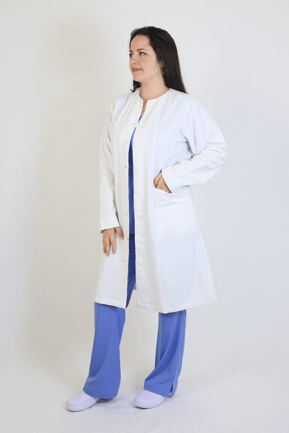 Jasmine Women's Semi fitted Labcoat New