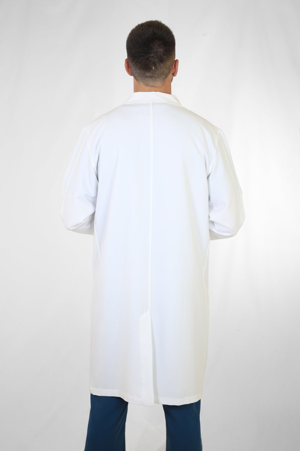 Adel Male Snap Button Labcoat