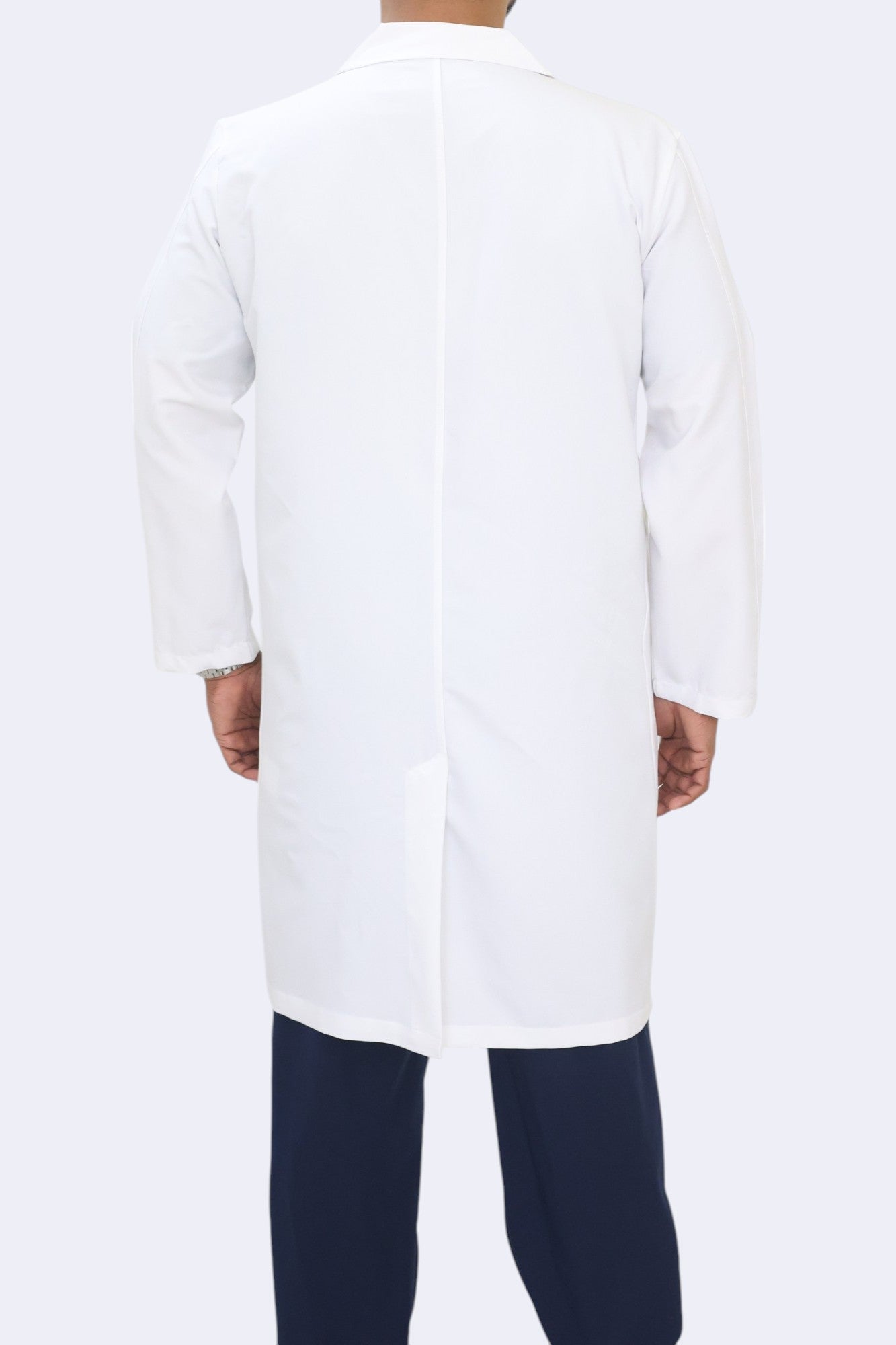 Adel Male Snap Button Labcoat