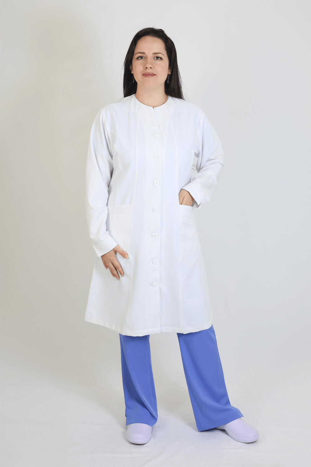 Jasmine Women's Semi fitted Labcoat New