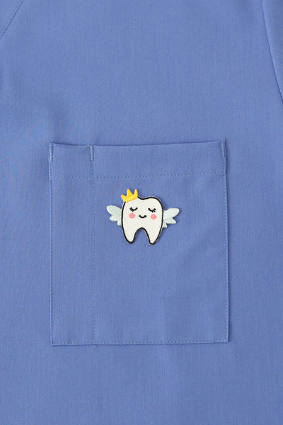 Flying Tooth Embroidery Patch