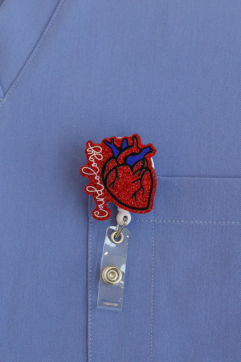 Cardiology Heart ID Badge