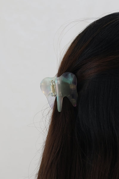 Iridescent Tooth Hair clip