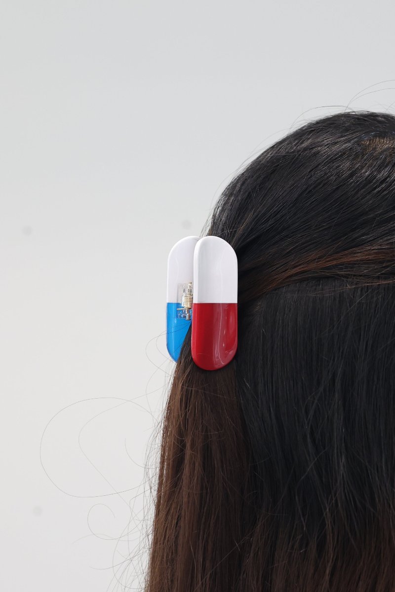 Pharmacy Capsule Hair Clip