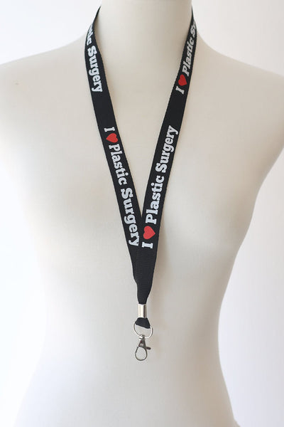 I Love Plastic Surgery Lanyard