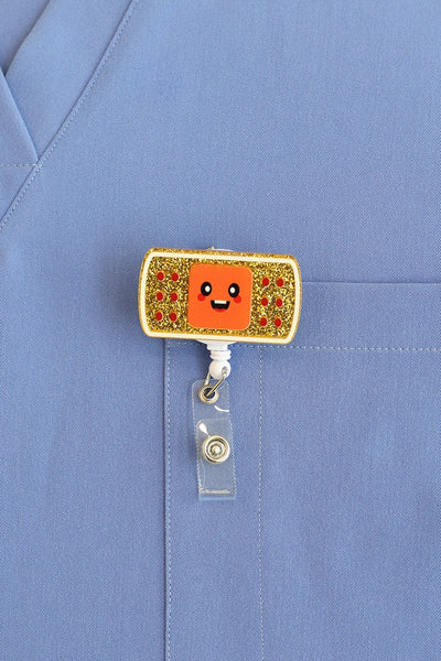 happy Bandage ID Badge