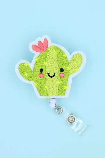 Cactus Felt ID Badge